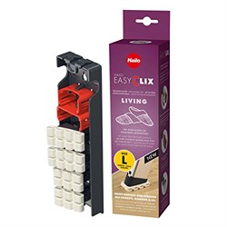 Комплект сменных насадок для паркета Easy Clix Living Size L на ножки к стремянкам Hailo 9947-001 - фото 10556