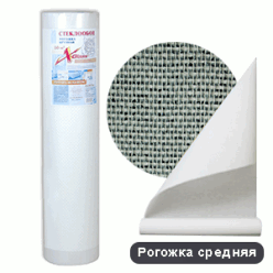 Стеклообои X-Glass SILVER Рогожка средняя 25м 5741 - фото 7969